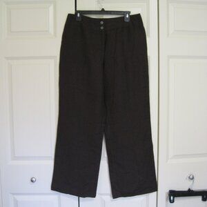 East 5th petite brown pants sz 12P